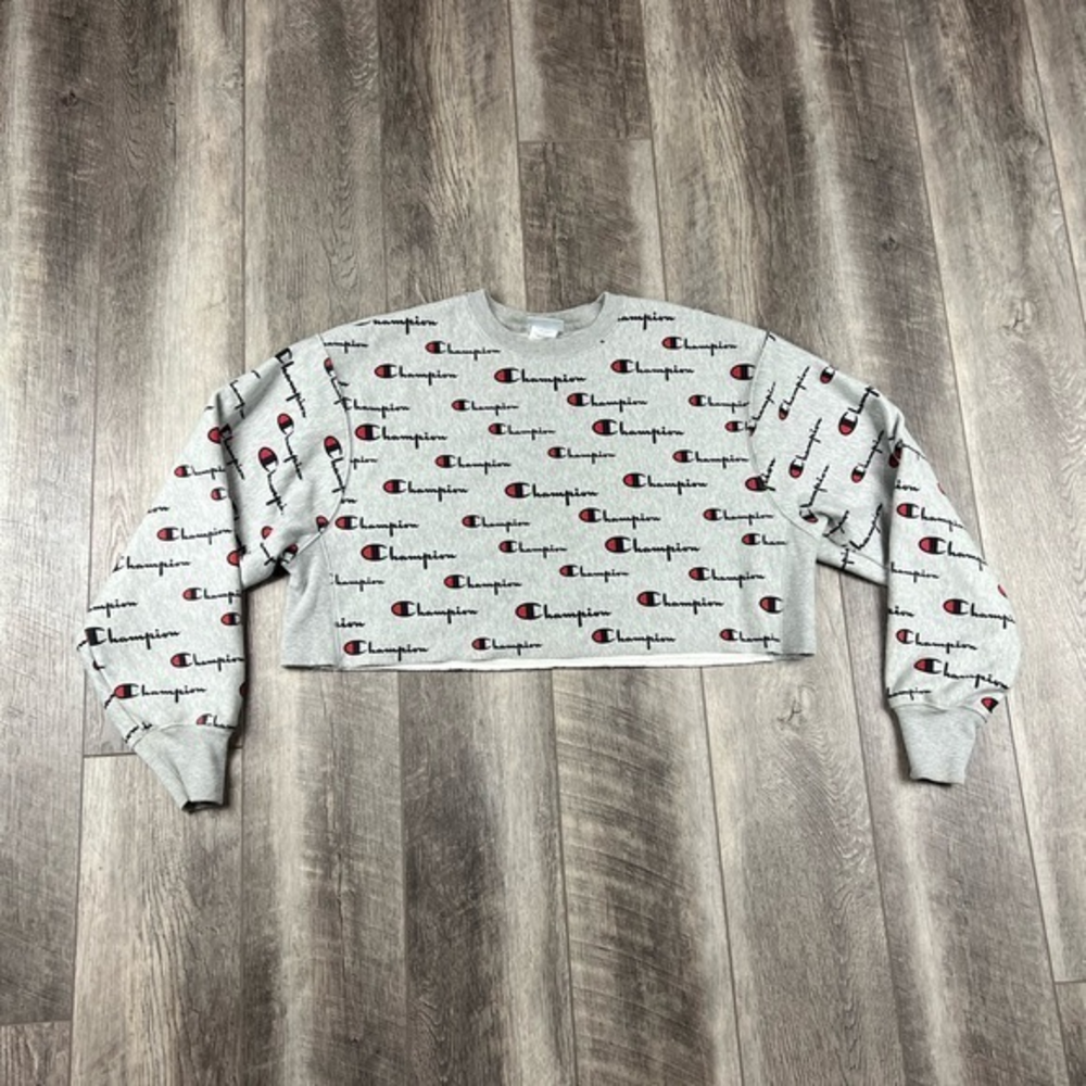 Champion Grey‎ Cropped Reverse Weave